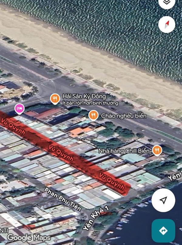 Nhà đẹp mặt tiền vũ quỳnh gần biển mát mẻ, thu hút tài 🏡 lộc - vị trí biển rất t