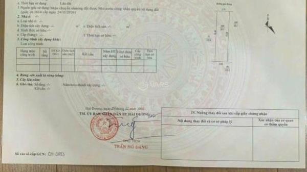 Cần bán Nhà trong hẻm 55m²