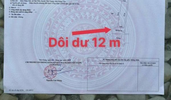 🔥🔥🔥Siêu Phẩm Lô Góc 🏢 Hai Mặt Tiền Tân Tiến Xã Văn Giang 🔥🔥🔥