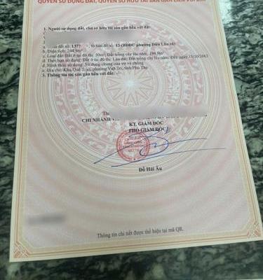 Bán đất thổ cư Dữu Lâu, Việt Trì, Phú Thọ. 🏢 DT 245m2. Giá 3.2 tỷ