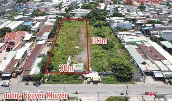 Bán gần 3000m 🔥 đất mặt tiền Nguyễn Khuyến trung tâm sầm uất nhất Trảng Dài. Giá 55 tỷ tlc.