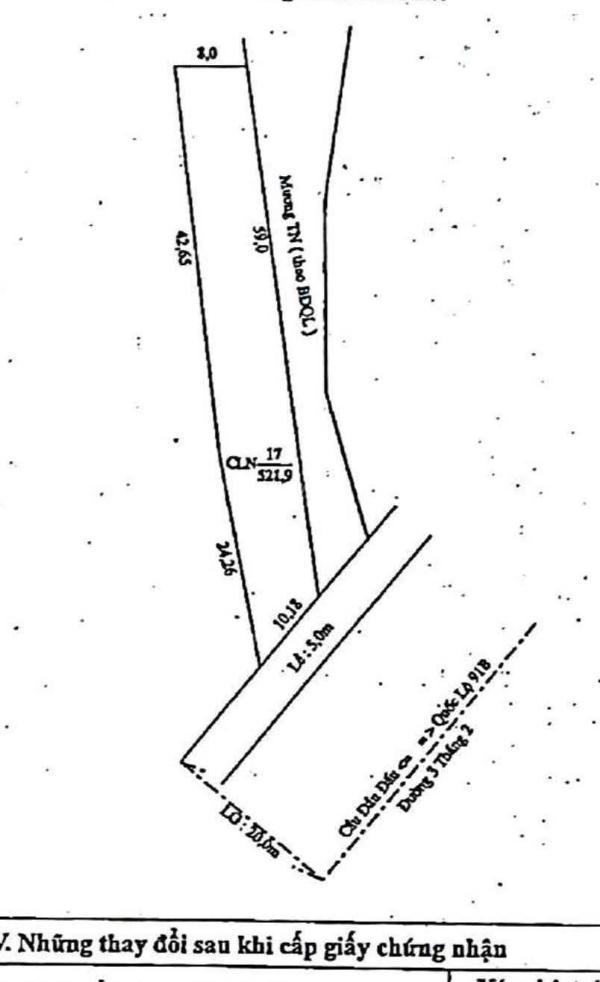 Chủ cần bán Đất nền riêng lẻ 522m²