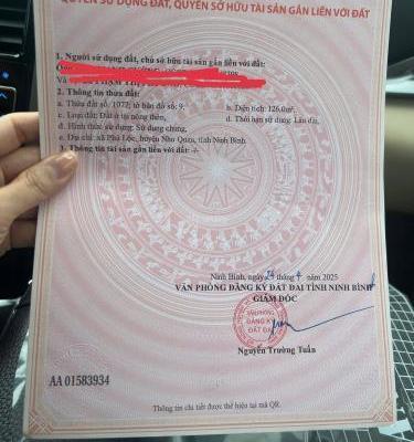 Cần bán Đất nền riêng lẻ 126m²