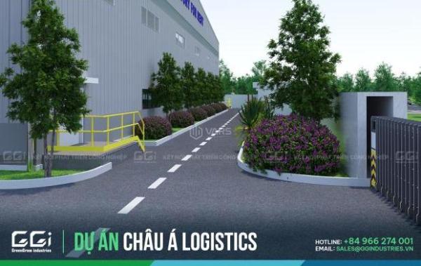Cho thuê nhà xưởng 8.733m² trong KCN Minh Phương 🏦 Đình Vũ – Dự án Logistics Châu Á