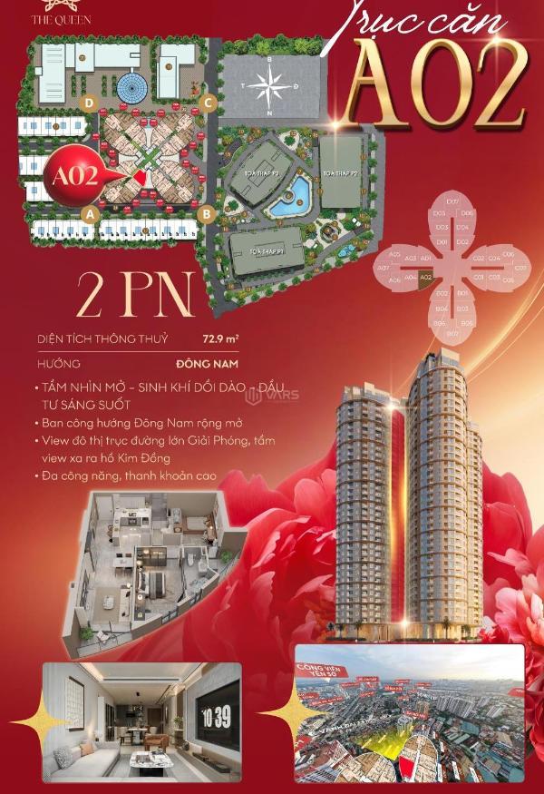 Chủ cần bán Căn hộ chung cư 72.9m²