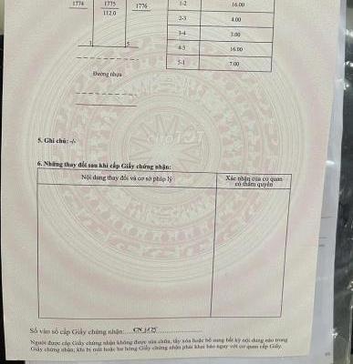 Chủ cần bán Đất nền riêng lẻ 112m²