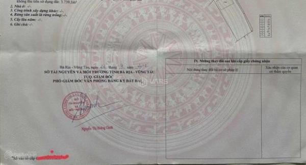 Chủ cần bán Đất nền riêng lẻ 4500m²