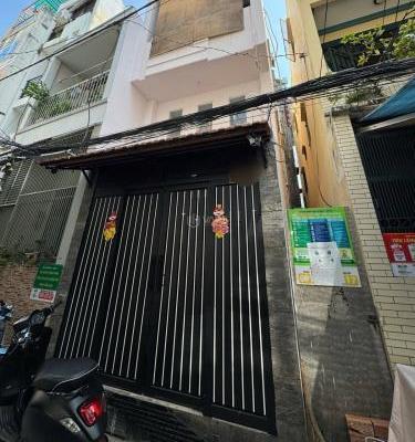 QUẬN 3 NGUYỄN THIỆN THUẬT 🏘️ 4TẦNG NHÀ ĐẸP HẺM 4M CHỈ 6.75 TỶ.