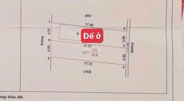 Cần bán Đất nền riêng lẻ 70m²