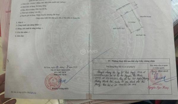 Bán Đất nền riêng lẻ 110m²