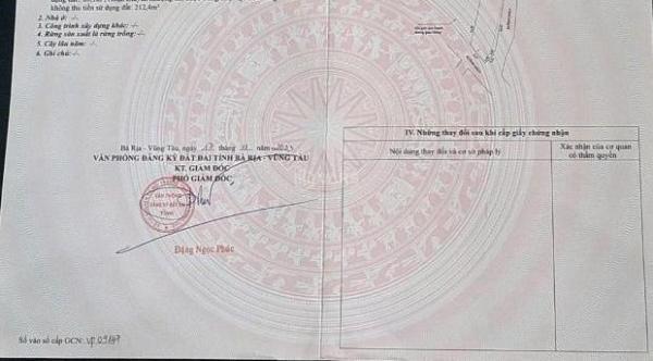 KẸT 🏦 TIỀN CẦN PHẢI BÁN GẤP LÔ GÓC 2 MẶT TIỀN ĐẤT THỊ TRẤN PHƯỚC HẢI, BRVT