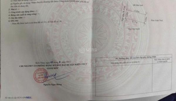 SIÊU 🔥 PHẨM GIÁ RẺ TUYẾN 2 ĐƯỜNG 405 – HỮU BẰNG, KIẾN THỤY – CHỈ 1,XX TỶ – ZALO 05672*****