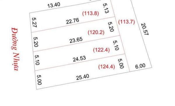 CƠ HỘI 🆘 ĐẦU TƯ – MỘT LÔ DUY NHẤT XÓM 10, NGHI TRUNG, NGHI LỘC ĐƯỜNG NHỰA ĐẸP