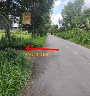 Bán đất nền Phú Tân – TP Bến Tre 300m2, giá chỉ 3.2 triệu/m2, gần chợ Tú 🏣 Điền