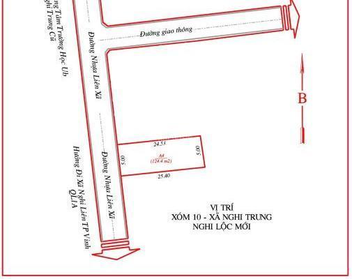 đát xóm 10 nghi 🏢 trung bám đường nhựa liên xã