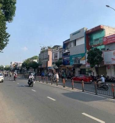 NHÀ QUANG TRUNG GV - 9 PN - GIÁP CHỢ HẠNH THÔNG TÂY - HẺM Ô TÔ GẦN MẶT TIỀN 🏡 - 82M²(5,5×15)