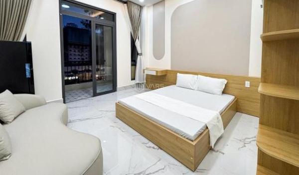 Căn hộ 2 🆘 phòng ngủ ban công full nội thất ngay Quận 4