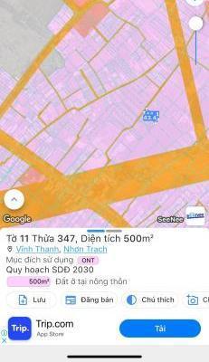 Bán đất ngay nút giao Hùng Vương 🏣 và 25C, Vinh Thanh, Nhơn Trạch, ĐN. Giá 6tỷ