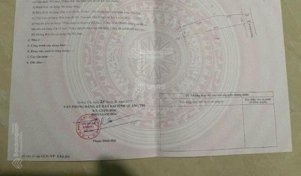 ĐẤT ĐẸP – 🔥 GIÁ ĐẦU TƯ - CẦN BÁN LÔ ĐẤT TẠI Đường Cần Vương, Thị trấn Cam Lộ, Cam Lộ, Quảng