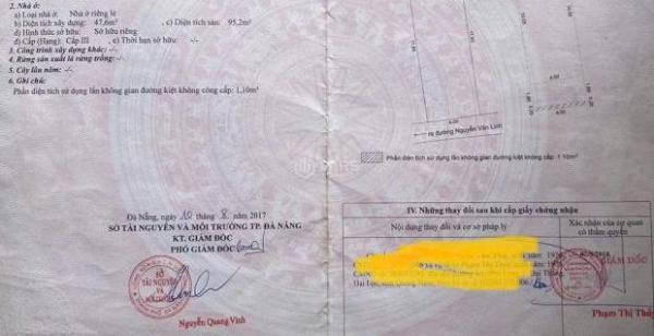 BÁN NHÀ 2 TẦNG – KIỆT NGUYỄN VĂN LINH – P. NAM DƯƠNG – 🏢 HẢI CHÂU