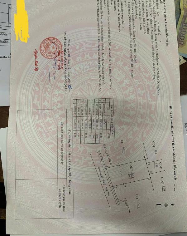 Bán lô đất 🏠 vàng trung tâm phố cổ hội an