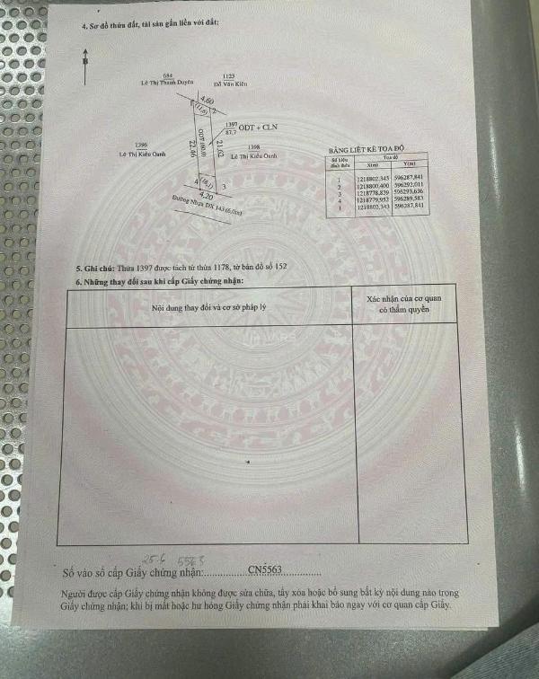 Bán nhà thủ dầu một, sổ hồng 🏚️ riêng, 1 trệt 1 lầu, giá tốt p. tương bình hiệp