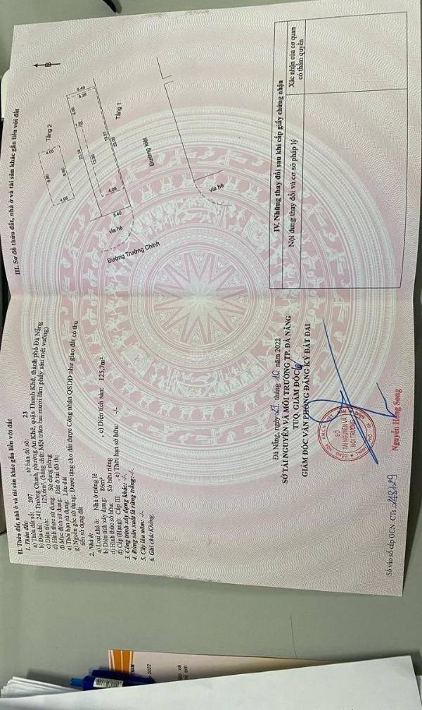 Cần bán Nhà mặt phố 126m²