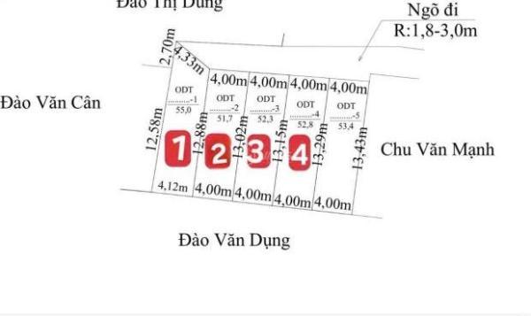 Chủ cần bán Nhà trong hẻm 52m²