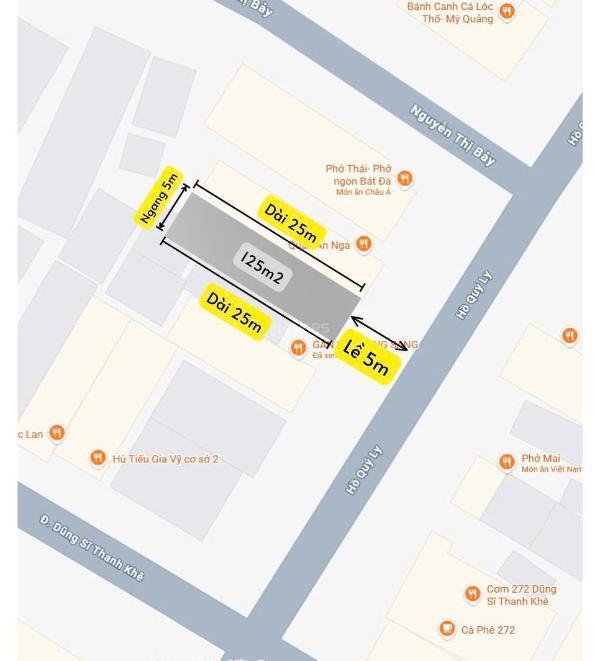 Bán Nhà mặt phố 125m²