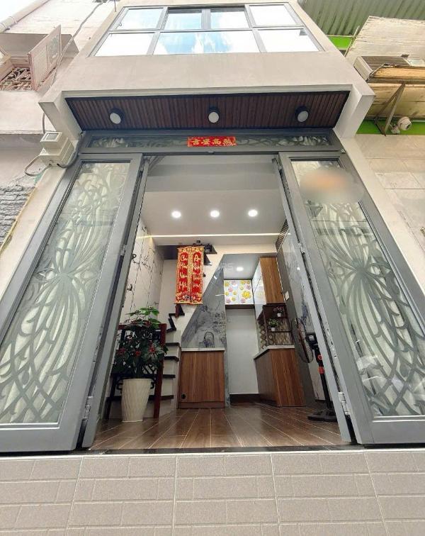 Quận 6 nhà 4 tầng dtsd 84m² - 🏦 hẻm thông mới tinh mua ở liền