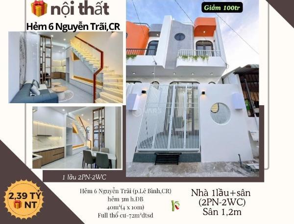 Chủ cần bán Nhà trong hẻm 40m²