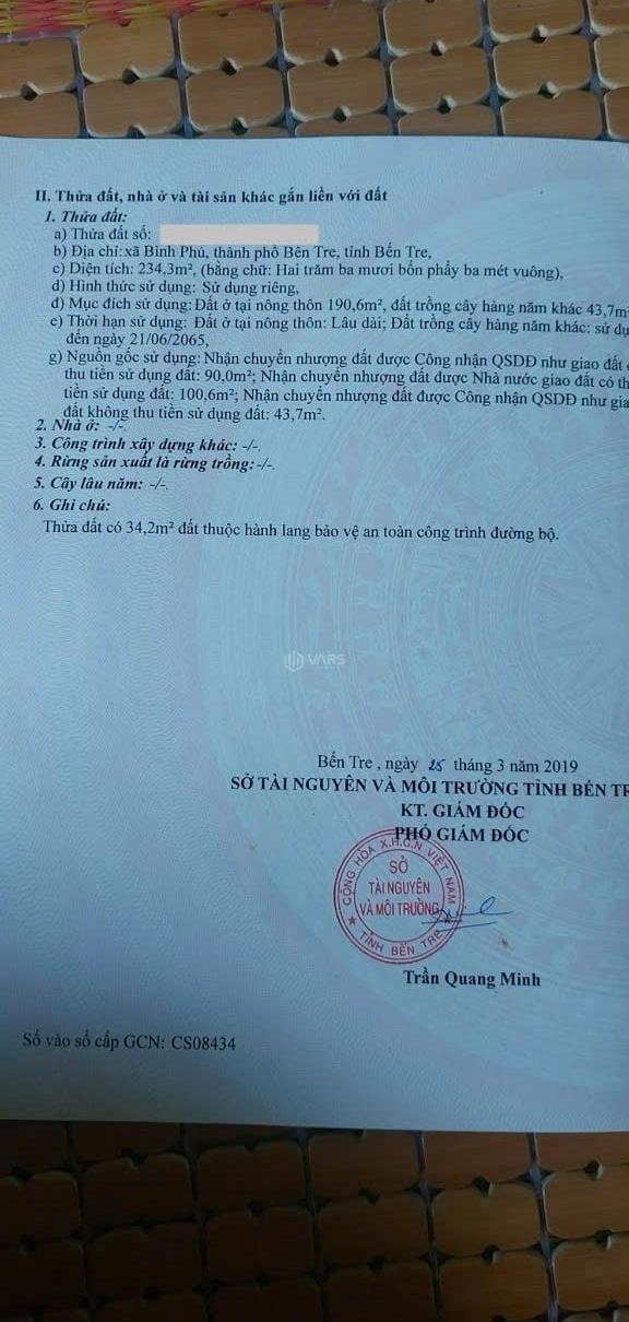 Cần bán Trang trại, nhà vườn 234m²