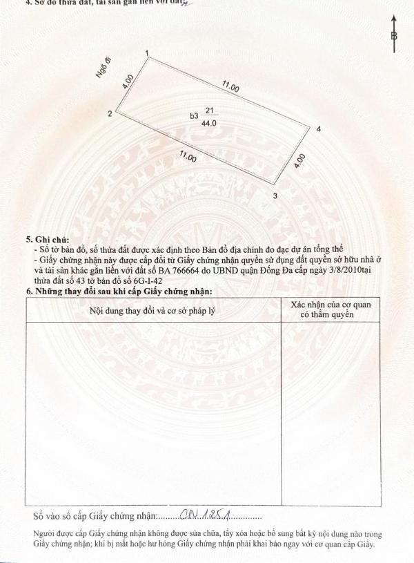 Bán nhà 44m2 thái hà, thái thịnh gara ô tô, kinh doanh tốt. 🏡 ( thông tin thật )