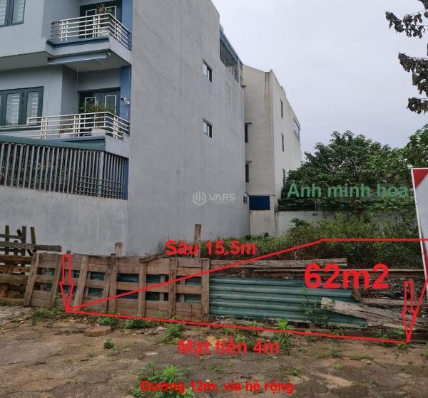 Bán đất trâu quỳ, gia 🏦 lâm, hn. 62m2, mt 4, đường 12m, giá đầu tư. lh 09898*****