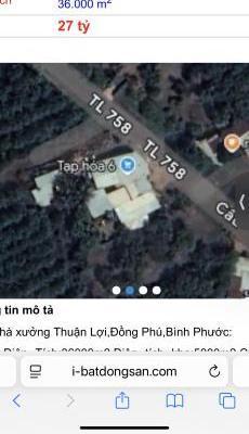 Bán nhà 🏬 xưởng Thuận Lợi,Đồng Phú,Bình Phước