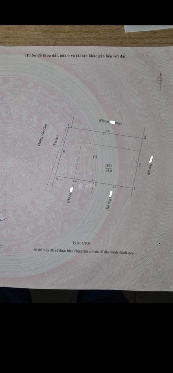 Chủ cần bán Nhà mặt phố 47m²