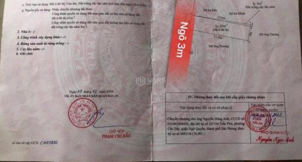 Cần bán Đất nền riêng lẻ 67m²