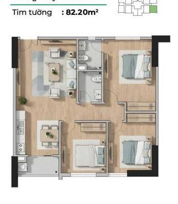 Bán căn 3pn ☘ giá tốt tại Tecco Thịnh Đán