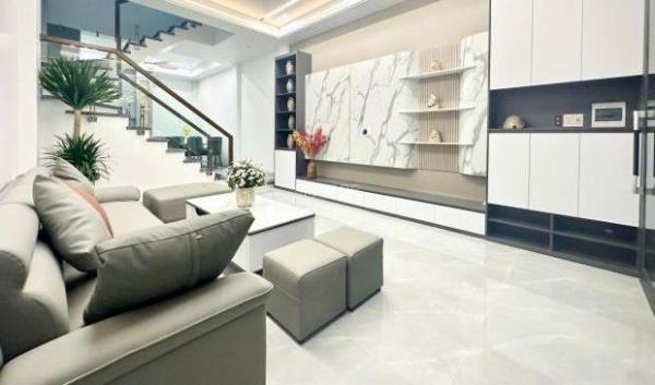 Bán nhà 4 tầng xây mới 👍 ô tô đỗ cửa phố Nguyễn Công Hòa