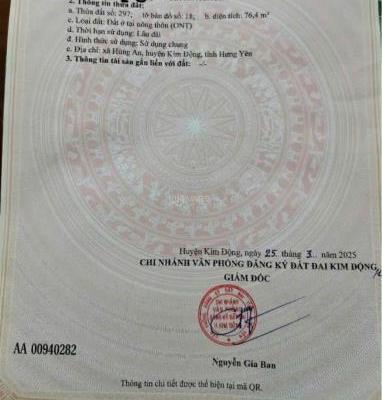 Cần bán Đất nền riêng lẻ 76m²