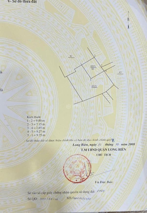 Chính chủ cần bán đất thổ cư 90m² sổ đỏ 🆘 riêng