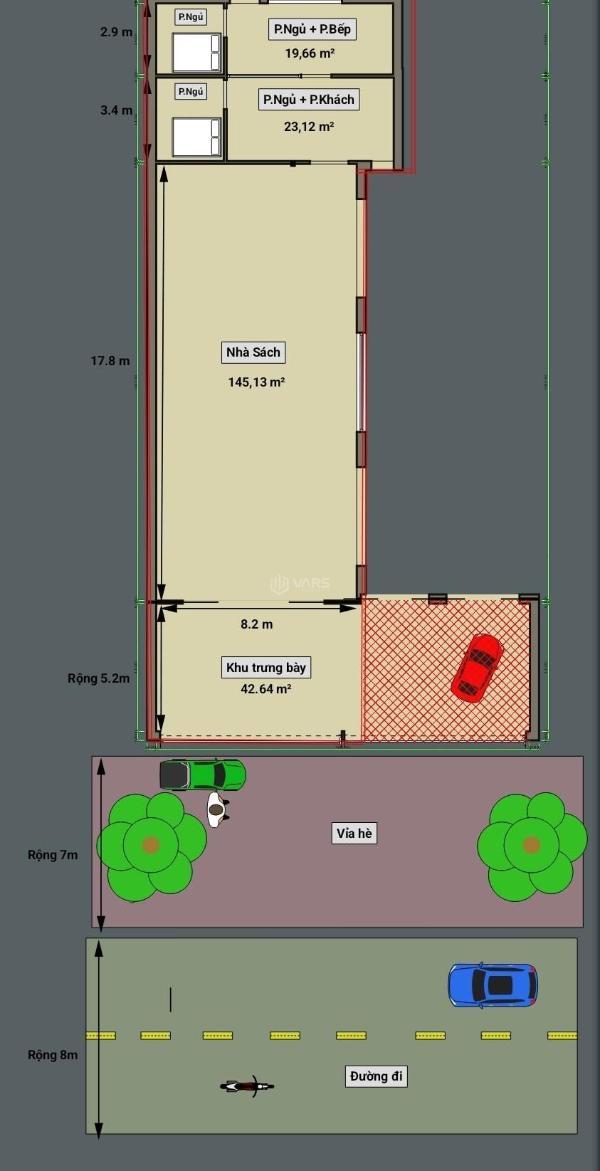 Cho thuê mặt bằng 🏬 kinh doanh mặt tiền đường quang trung trung tâm phước an