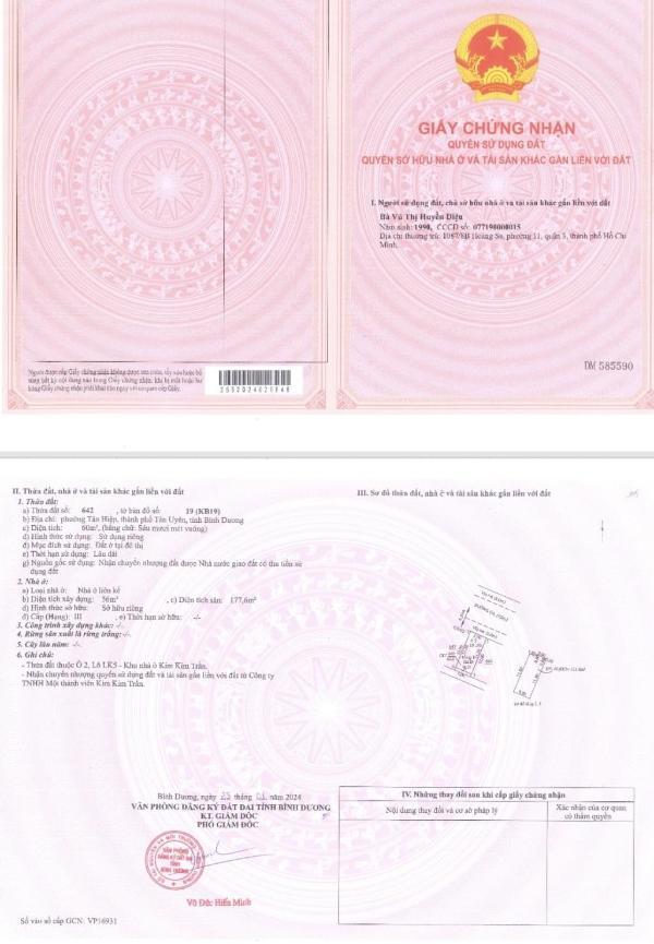 📣🏡nhà liên kế tân hiệp sát bên vòng xoay kim hằng giá chỉ từ 🏚️ 2tỷ4🥰 - thương l