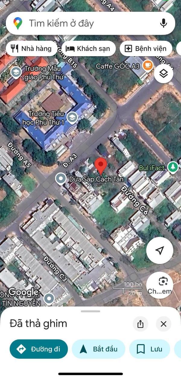Bán nền cặp 25 27 🏚️ c6 kdc phú an, p. hưng phú, ct.