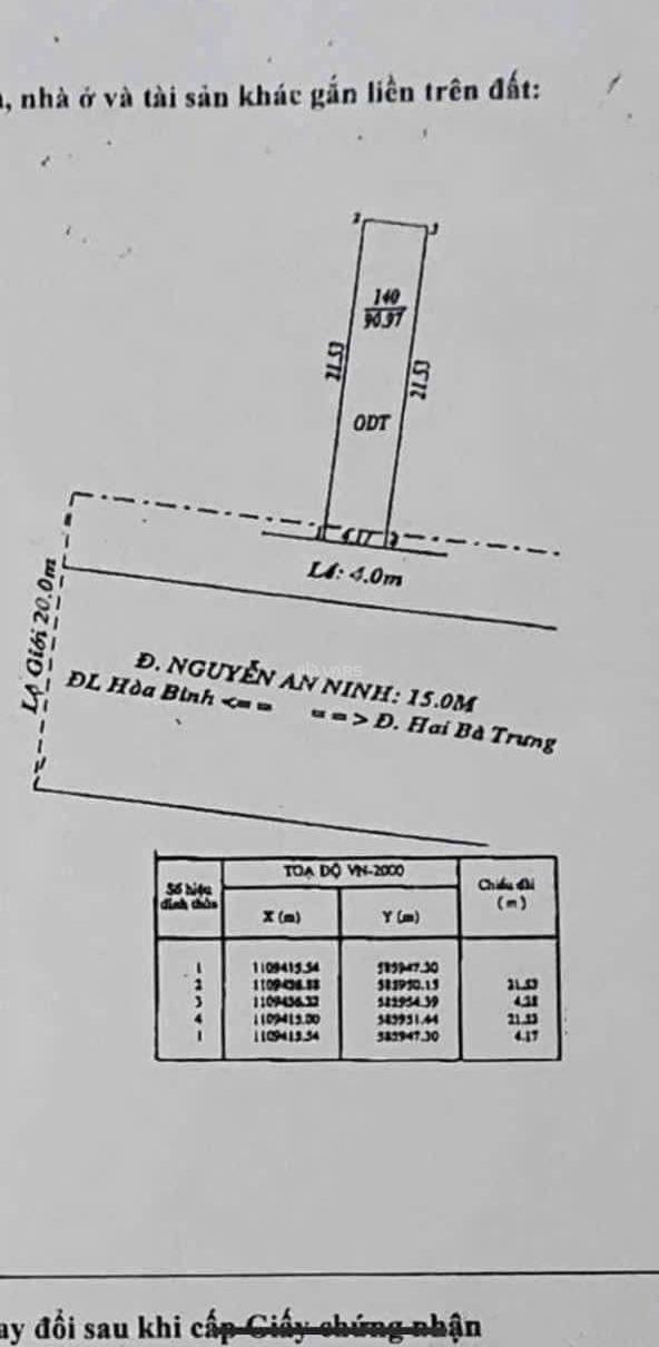 Bán khách sạn 16 phòng mặt tiền đường nguyễn 🏡 an ninh p. tân an , gần bến ninh ki
