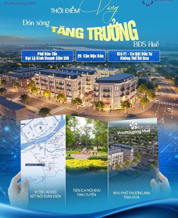Giỏ 🏤 hàng sắp đóng chỉ còn 7 shophouse cuối tại đào tấn diamond city