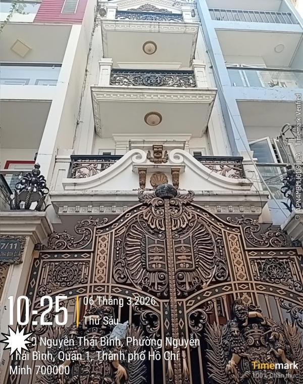 Nhà bán q1 5 🏦 tầng hẻm xe hơi nguyễn thái bình chỉ 23,8 tỷ tl