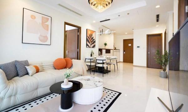 Bán gấp ch 60m2 2 ☘ tỷ7 full nt dọn ở vay 80 view mt phạm văn đồng 07948*****