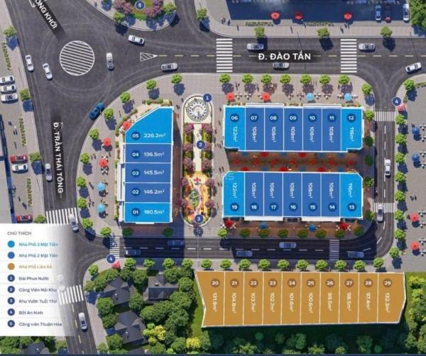 Đào tấn diamond city trung tâm thịnh vượng 🏦 mới