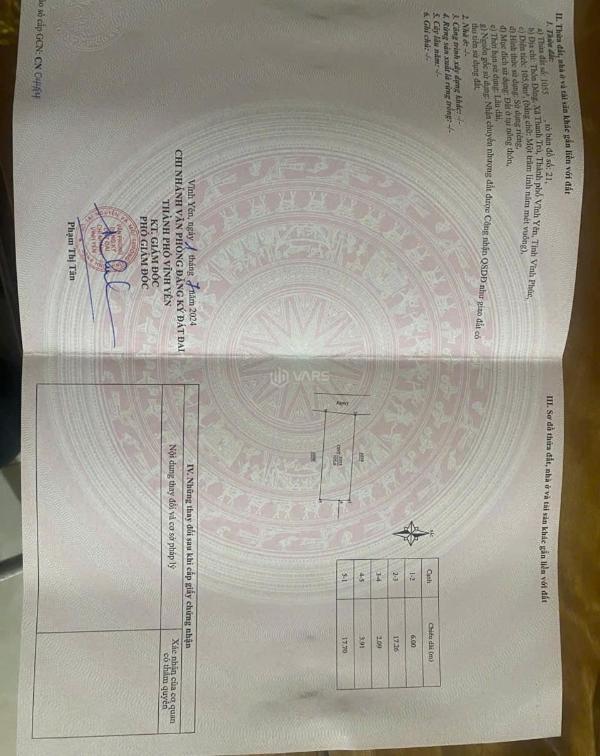 Chủ cần bán Đất nền riêng lẻ 105m²